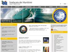 Tablet Screenshot of lnx.sindacatomarittimi.eu